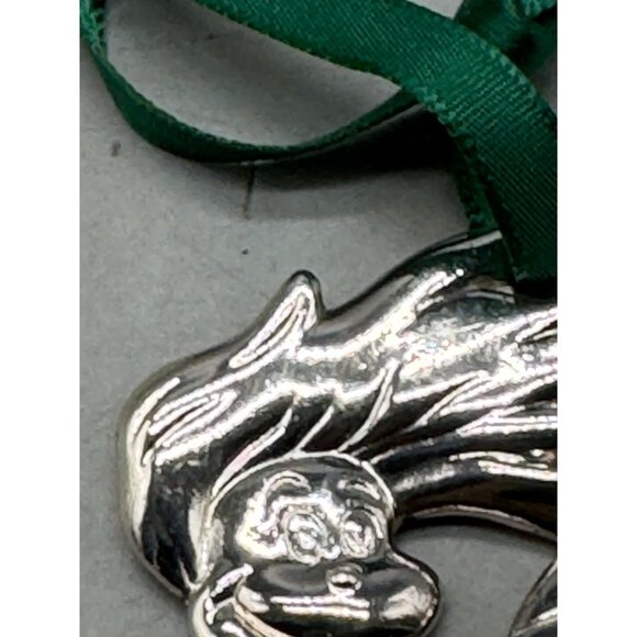 Dr Seuss Cat Hat Thing 1 Silverstone Christmas Ornament Original Movie 2.5" READ - Picture 3 of 8